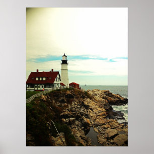 Poster Phare du Maine