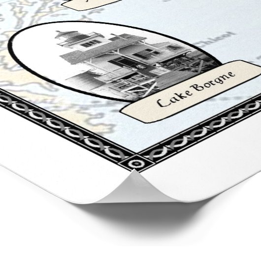 Poster Phare du Mississippi (Coin)