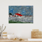 Poster Phare du nouveau bassin (Cuisine)