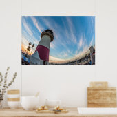 Poster Phare du port océanique (Cuisine)