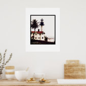 Poster Phare en couleur (Cuisine)