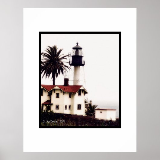 Poster Phare en couleur (Devant)