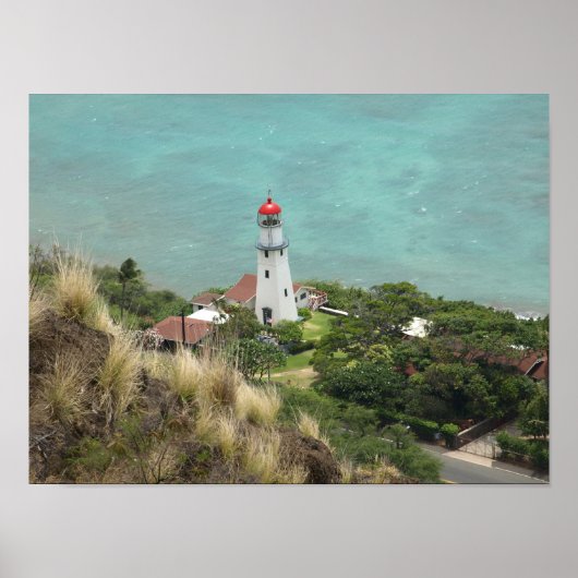 Poster Phare en dessous (Devant)