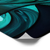 Poster Phare en verre tendu (Coin)