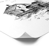 Poster Phare Highland de Truro (Coin)