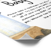 Poster Phare nautique - Ne pas dire bébé (Coin)