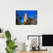 Poster Phare Old Cape Henry - Fort Story, Virginie (Bureau à domicile)