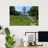 Poster Phare Old Mission Point (Bureau à domicile)