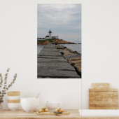 Poster Phare par jour nuageux (Cuisine)