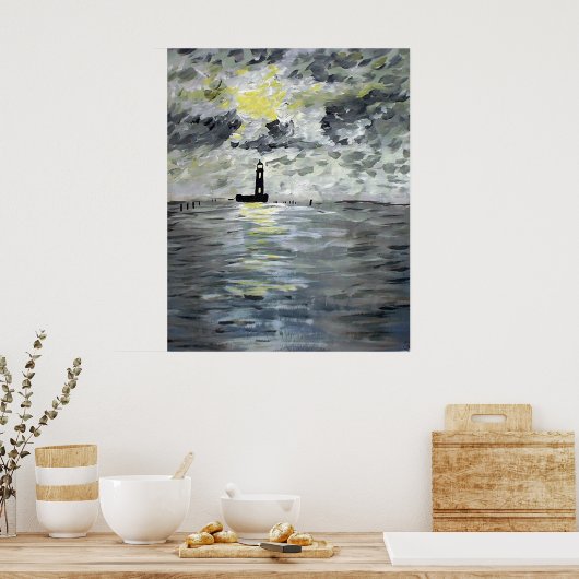 Poster Phare Pass Manchac (Cuisine)