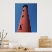 Poster Phare Ponce Inlet Daytona Beach Floride Photo (Cuisine)