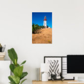 Poster Phare, Robben Island, Le Cap (Bureau à domicile)
