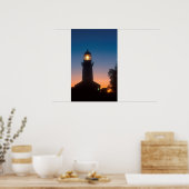 Poster Phare, Robben Island, Le Cap 2 (Cuisine)