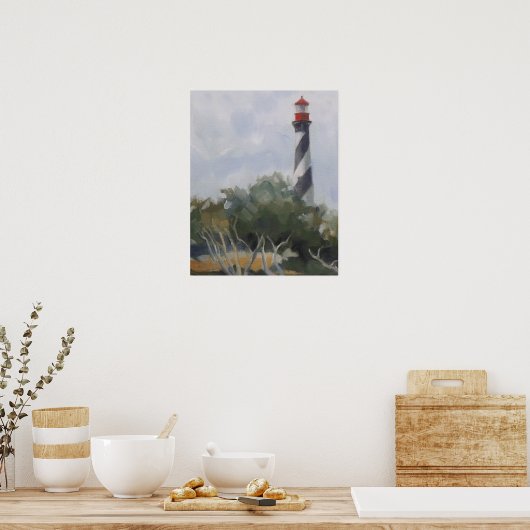 Poster Phare Saint Augustine (Cuisine)