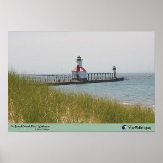 Poster Phare Saint-Joseph - Michigan