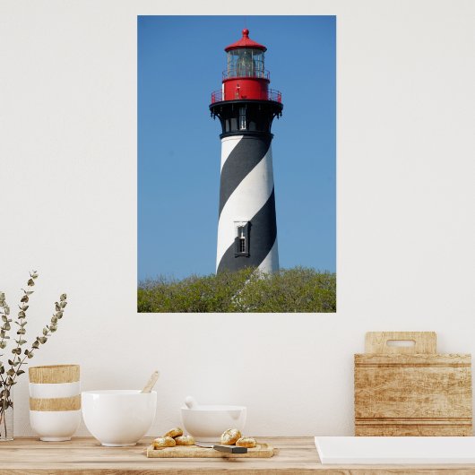 Poster Phare St Augustine (Cuisine)