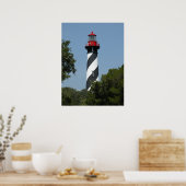 Poster Phare St Augustine Florida (Cuisine)