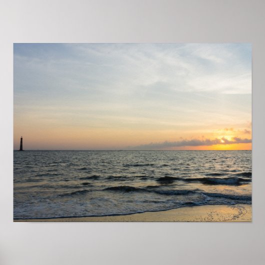 Poster Phare Sunrise (Devant)