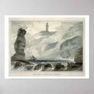 Poster Phare sur Flamborough Head, du volume VI de