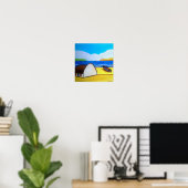 Poster Phare Sur La Pointe (Bureau à domicile)
