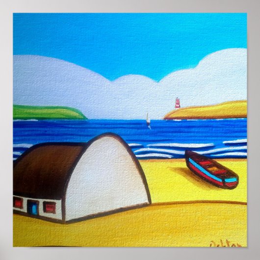 Poster Phare Sur La Pointe (Devant)