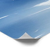 Poster Phare sur les falaises Aquarelle (Coin)