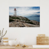 Poster phare sur peggy's cove (Cuisine)