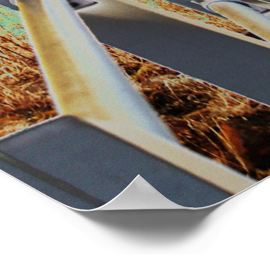 Poster Phare Surreal (Coin)