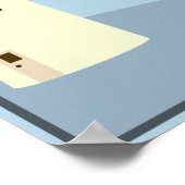 Poster Phare vintage (Coin)