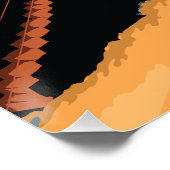 Poster Phare vintage (Coin)