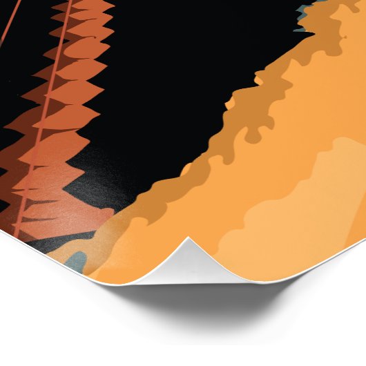 Poster Phare vintage (Coin)