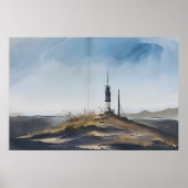 Poster Phare vous guidant chez vous (Devant)