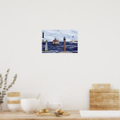 Poster phares de la côte du golfe (Cuisine)