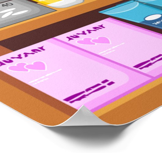 Poster Pharmacie (Coin)