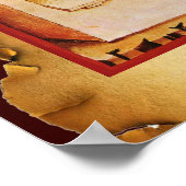 Poster PHARMACIE ANTIQUE, Pharmacie, Parchemin (Coin)