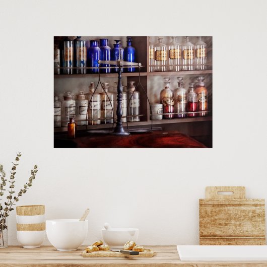 Poster Pharmacie - Apothecarius (Cuisine)