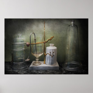 Poster Pharmacie - Appareil victorien