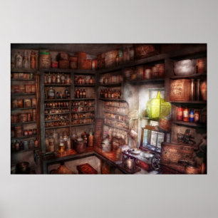 Poster Pharmacie - Équipement - Étude de Merlin