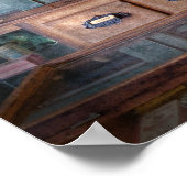 Poster Pharmacie - Juste derrière le comptoir (Coin)