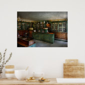 Poster Pharmacie - La boutique de chimiste (Cuisine)