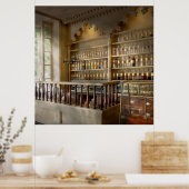 Poster Pharmacie - La pharmacie du coin (Cuisine)