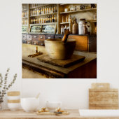 Poster Pharmacie - La source de mes maux de tête (Cuisine)