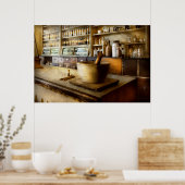 Poster Pharmacie - La source de mes maux de tête (Cuisine)