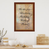 Poster Pharmacie - Le globe de vitrine (Cuisine)