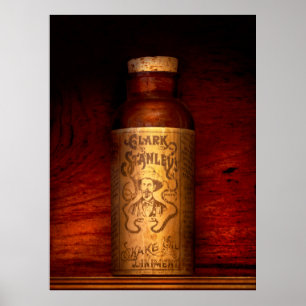 Poster Pharmacie - L'original huile de serpent