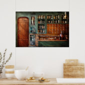 Poster Pharmacie - Médecine - Produits pharmaceutiques (Cuisine)
