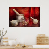 Poster Pharmacie - pilon - variété infinie (Cuisine)