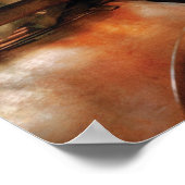 Poster Pharmacie - Tant de tiroirs et de bouteilles (Coin)