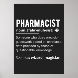 Poster pharmacien