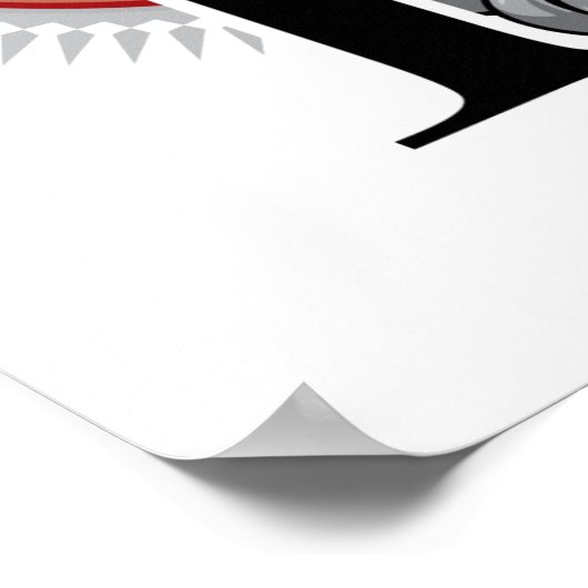 Poster Pharmacien Caduceus (Coin)